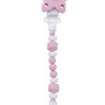 Cadenita de chupete rosa