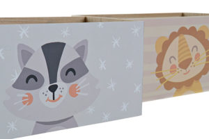 Caja madera leon y gato 02