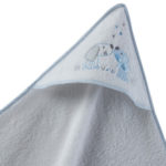 Capa de bano perritos azul