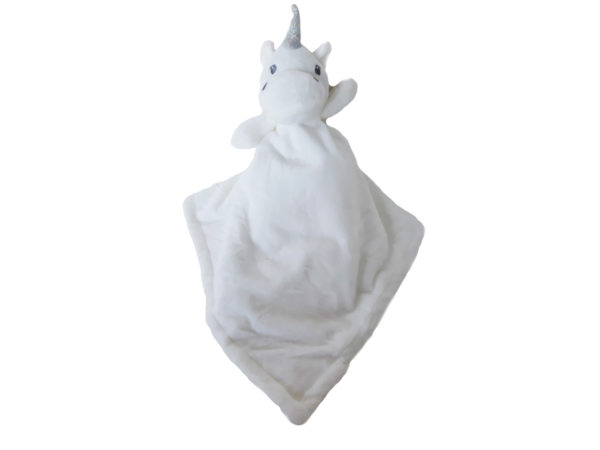 Dou dou unicornio canastilla bebe nieve