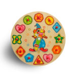 Puzzle reloj de madera
