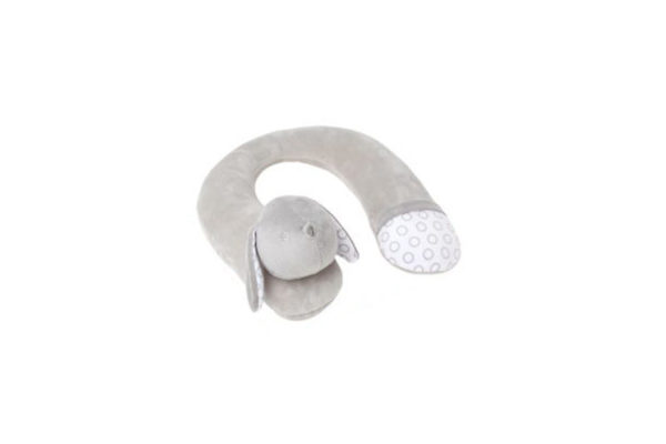 almohada cervical bebes gris