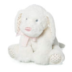 baby perrito lazo rosa 22 cm