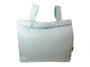 bolso de coche de bebe azul