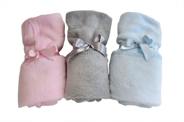 mantas-para-bebe-rosa-azul-gris