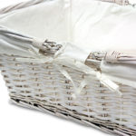 Cesta de mimbre cuadrada 02