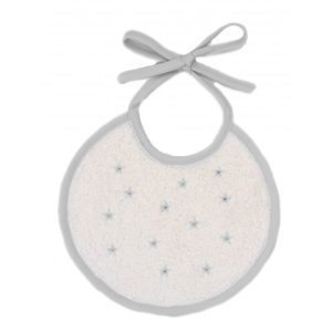 babero redondo cinta estrellitas