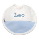 Babero redondo Pluvia bordado