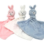 DouDou Conejito Rosa Blanco Azul