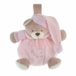 Peluche Regordete Musical Rosa