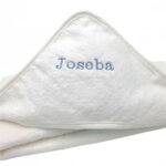 Capa de Baño Bamboo Blanca Personalizada