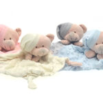 Dou Dou Dormilón Rosa Azul Beige Gris