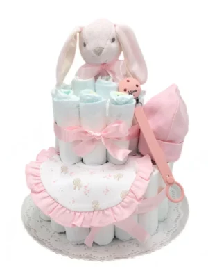 Tarta de Pañales "Feliz Nacimiento"