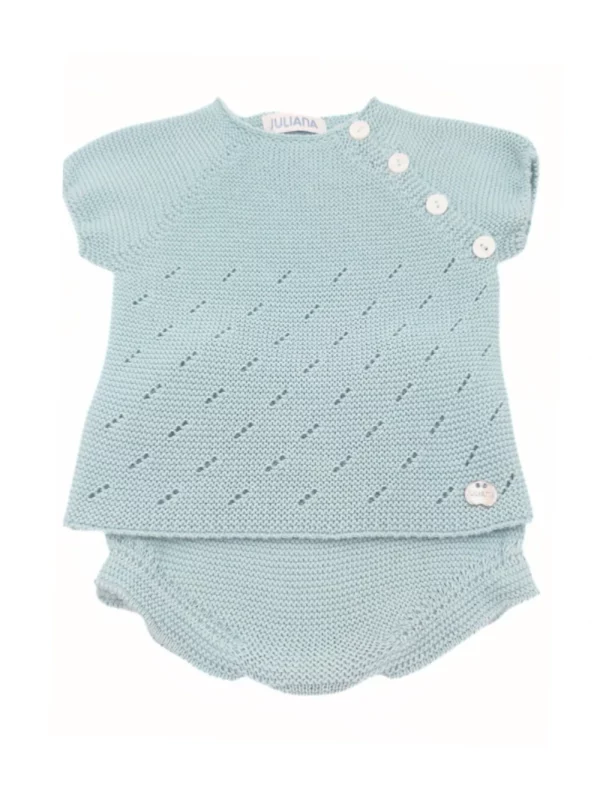 Conjunto 2 piezas Noa verde agua