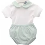 Conjunto 2 piezas Verano vichy verde